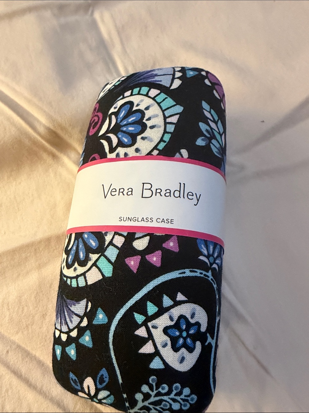 Vera Bradley Sunglass Case on Bedding